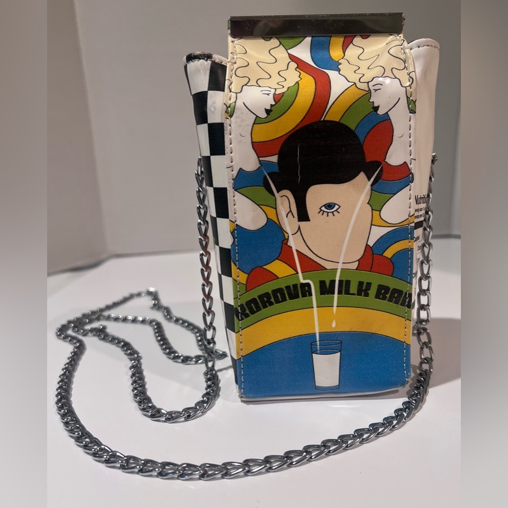 Current Mood Multicolor Graphic Crossbody Bag - A Clockwork Orange